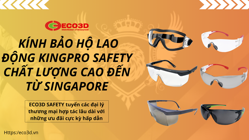 Kính bảo hộ lao động Kingpro Safety